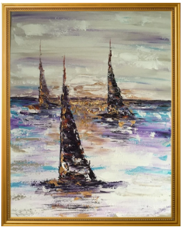 sailboat painting