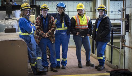 Nova Scotia Power workers