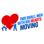 Two Small Men With Big Hearts Moving logo