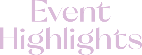 Text that says ' Event Highlights'